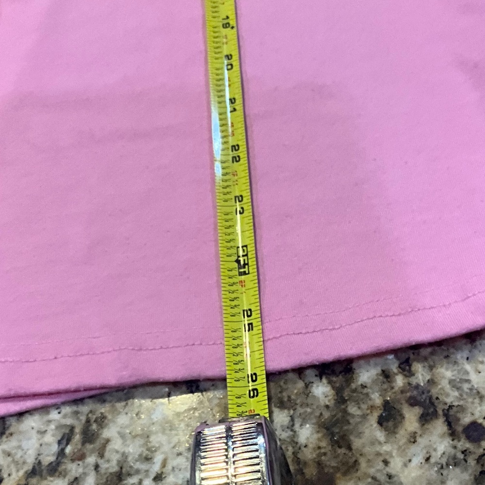 YEXIPO (3/$24) Pink “Bring On The Sunshine” White Trim T-shirt Top Sz S NWOT - Picture 5 of 8